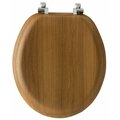 Mayfair Bemis Natural Reflections Series 19601Cp378 Toilet Seat, Elongated, Wood Veneer, Natural Oak 19601CP-378